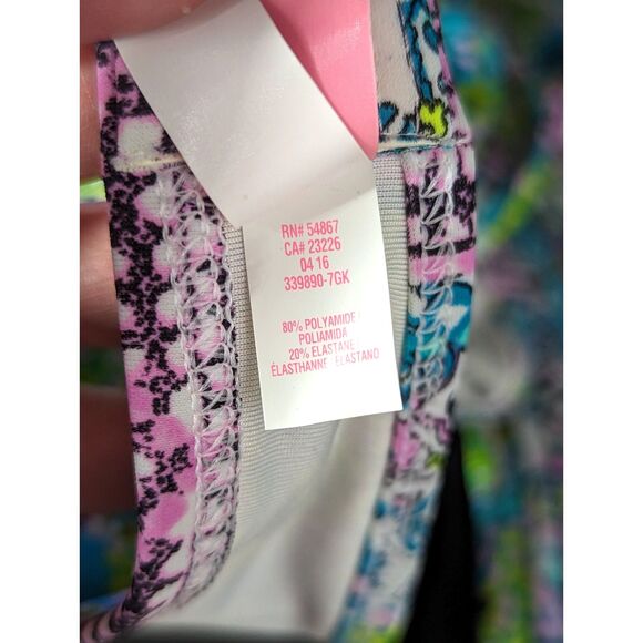 VICTORIA'S SECRET "The Wrap Halter" Bikini Top Resort Beach Cruise Size 32D - Picture 6 of 6